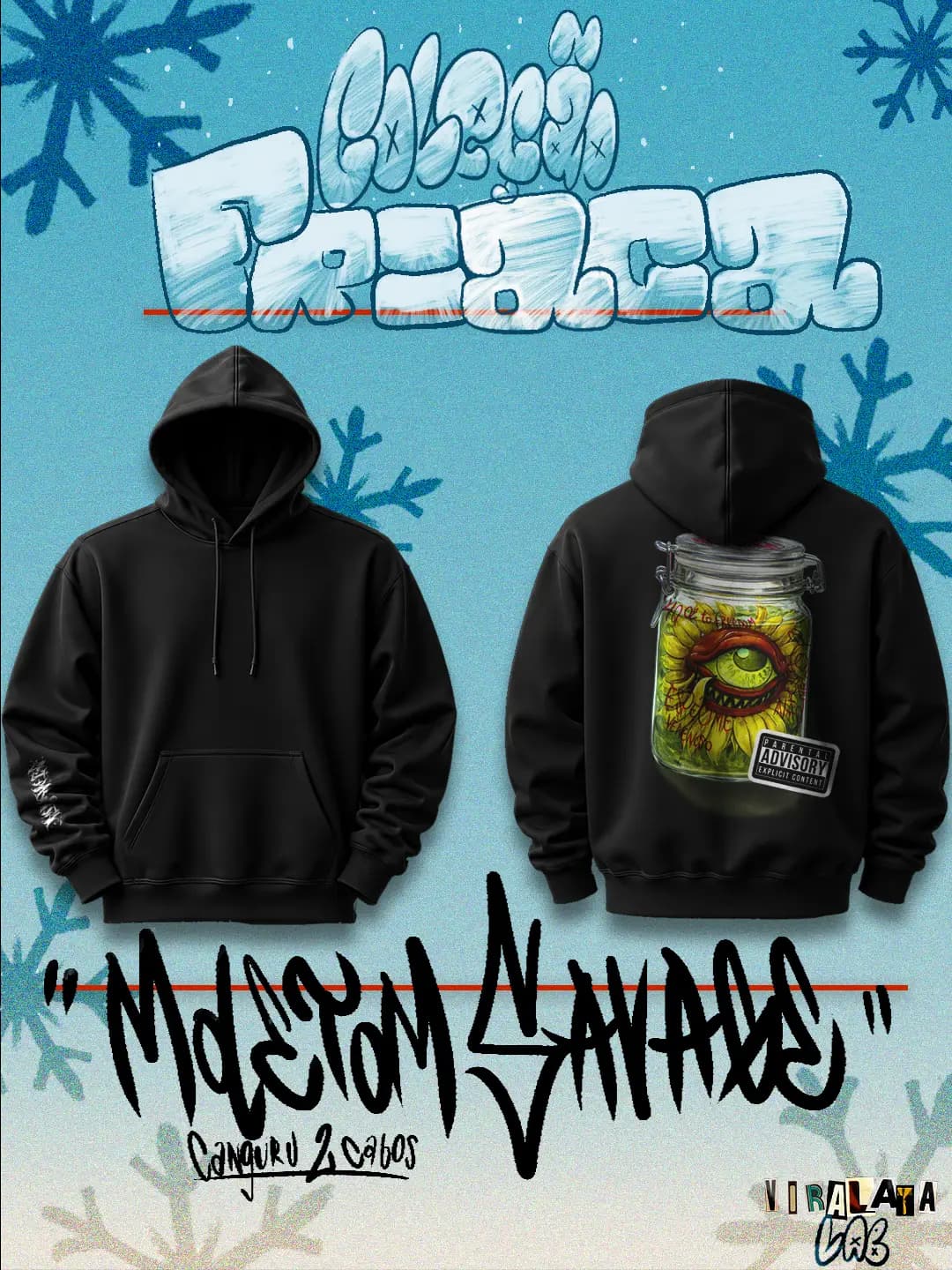 Moletom Canguru 2 Cabos - SAVAGE